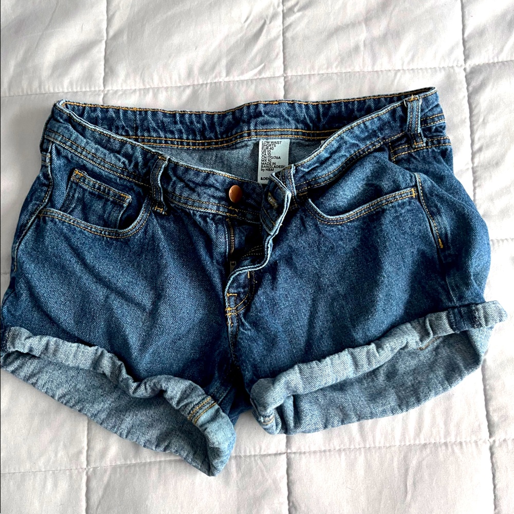 H&M jean shorts
